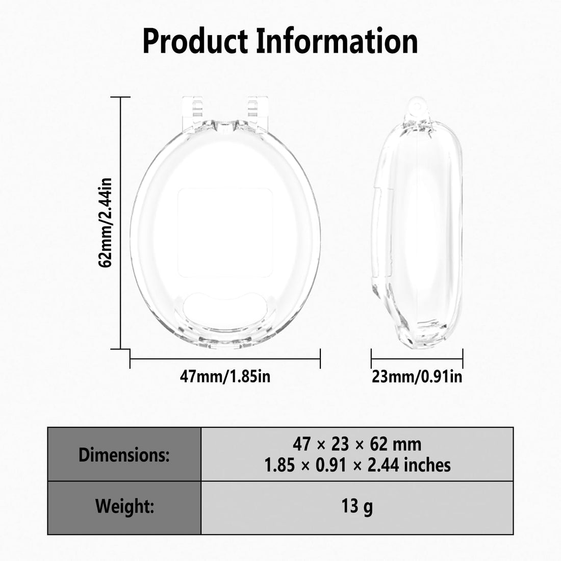 Geiomoo PC Cover for Tamagotchi Original Case Digital Pet