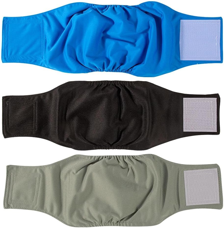 Washable Reusable Dog Diapers Male