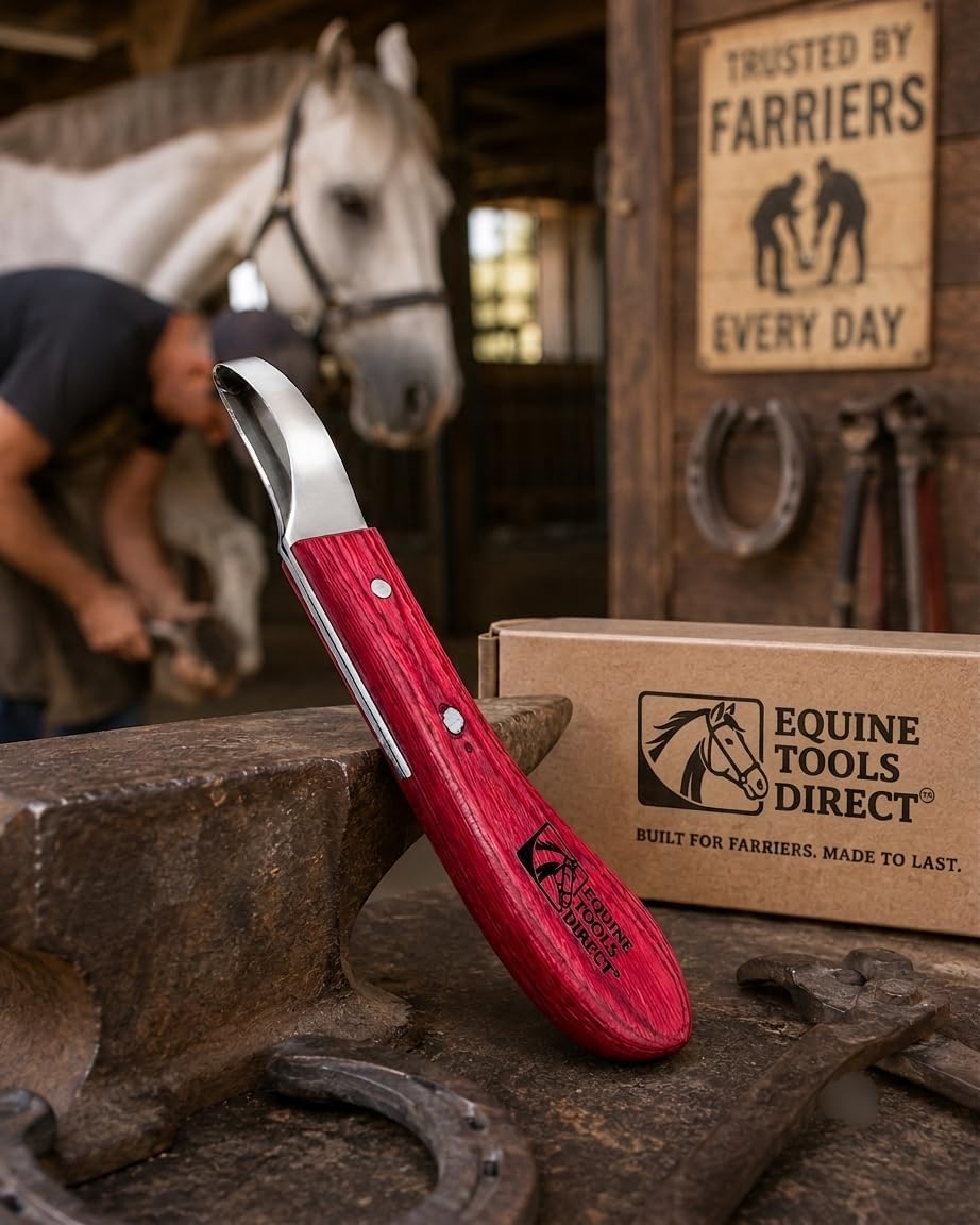 Farrier Loop Hoof Knife, Right-Hand