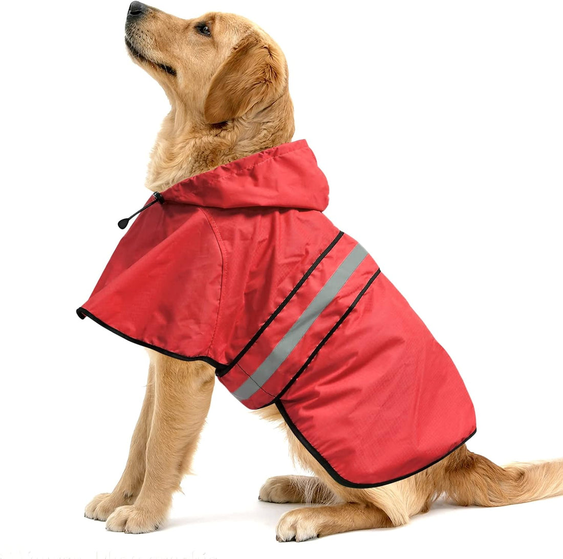 Waterproof Dog Raincoat - Adjustable Pet Rain Coats