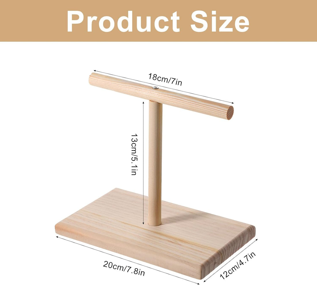 Bird Perch Stand Bird Training Stand Portable Tabletop Parrot Stands