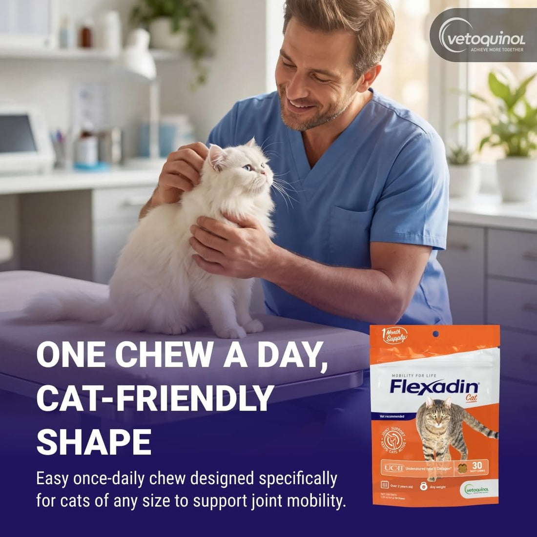 Vetoquinol Flexadin - Joint Support for Cats of Any Size