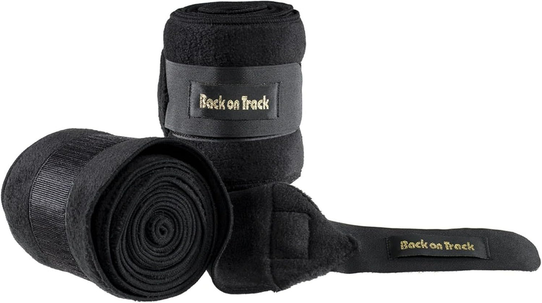 Back on Track Polo Leg Wraps for Horses - Fleece, Pair