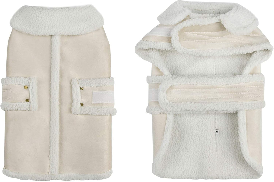 Dog Winter Jacket, Warm Windproof Dog Sweaters for Small Dogs