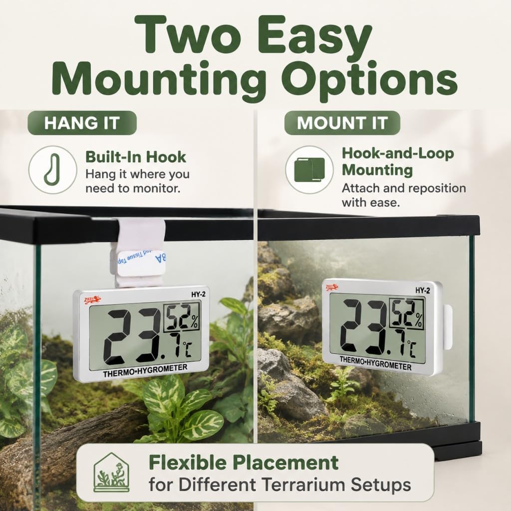 Reptile Thermometer Hygrometer
