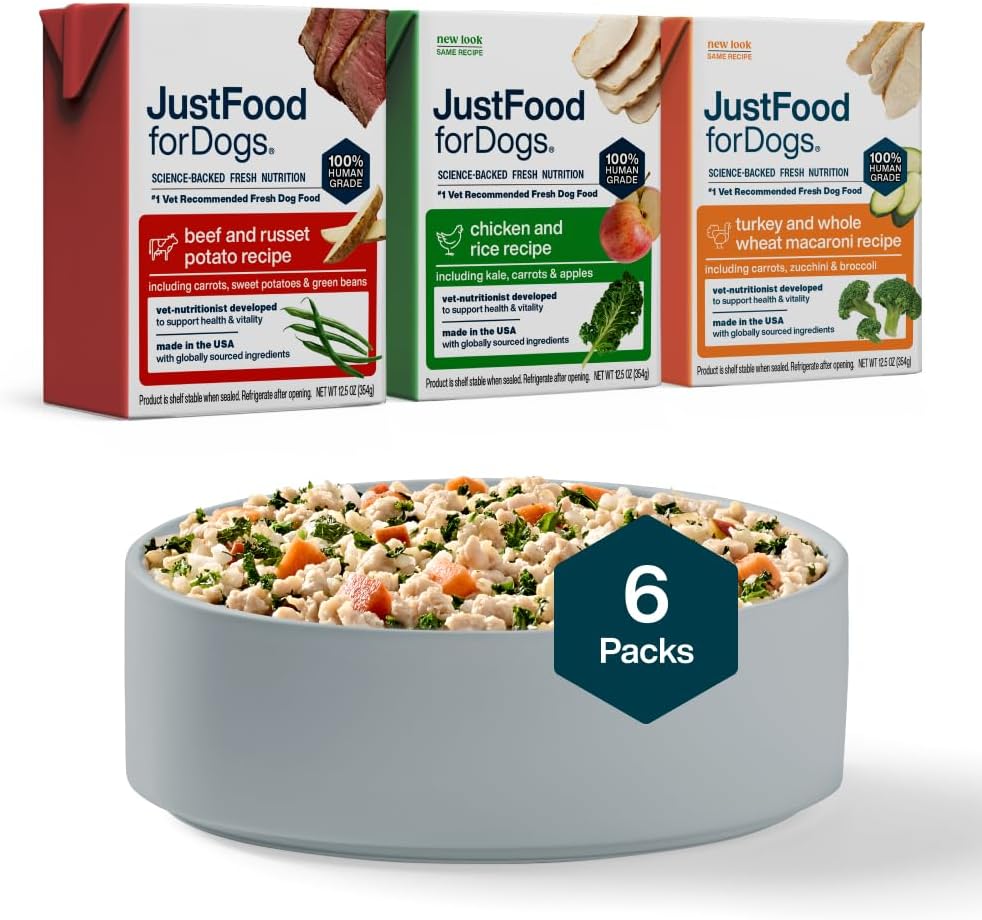 JustFoodForDogs Pantry Fresh Wet Dog Food Variety Pack