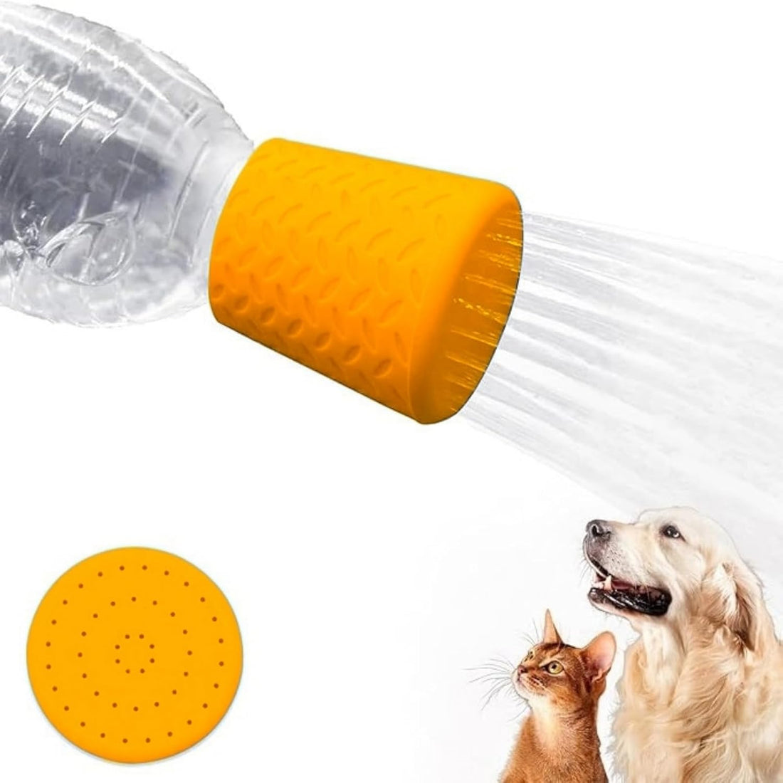 Portable Outdoor Shower for Dogs Bottle Attachment Outdoor Sprayer