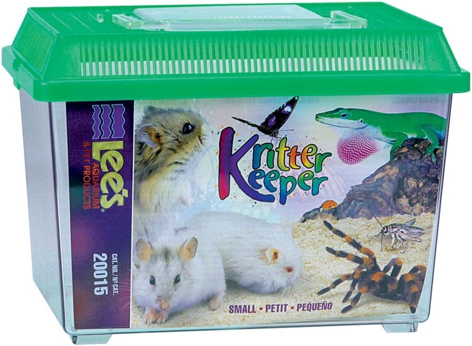 Lee's Kritter Keeper, Rectangle with Lid - Small, Assorted Colors