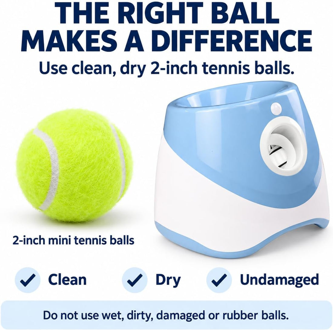 HADIZA Automatic Ball Launcher for Dogs, Rechargeable Thrower Machine