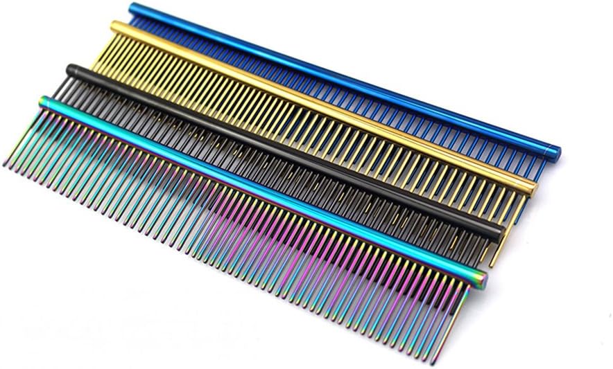 ZoCr Stainless Steel Pet Comb for Dogs Cats
