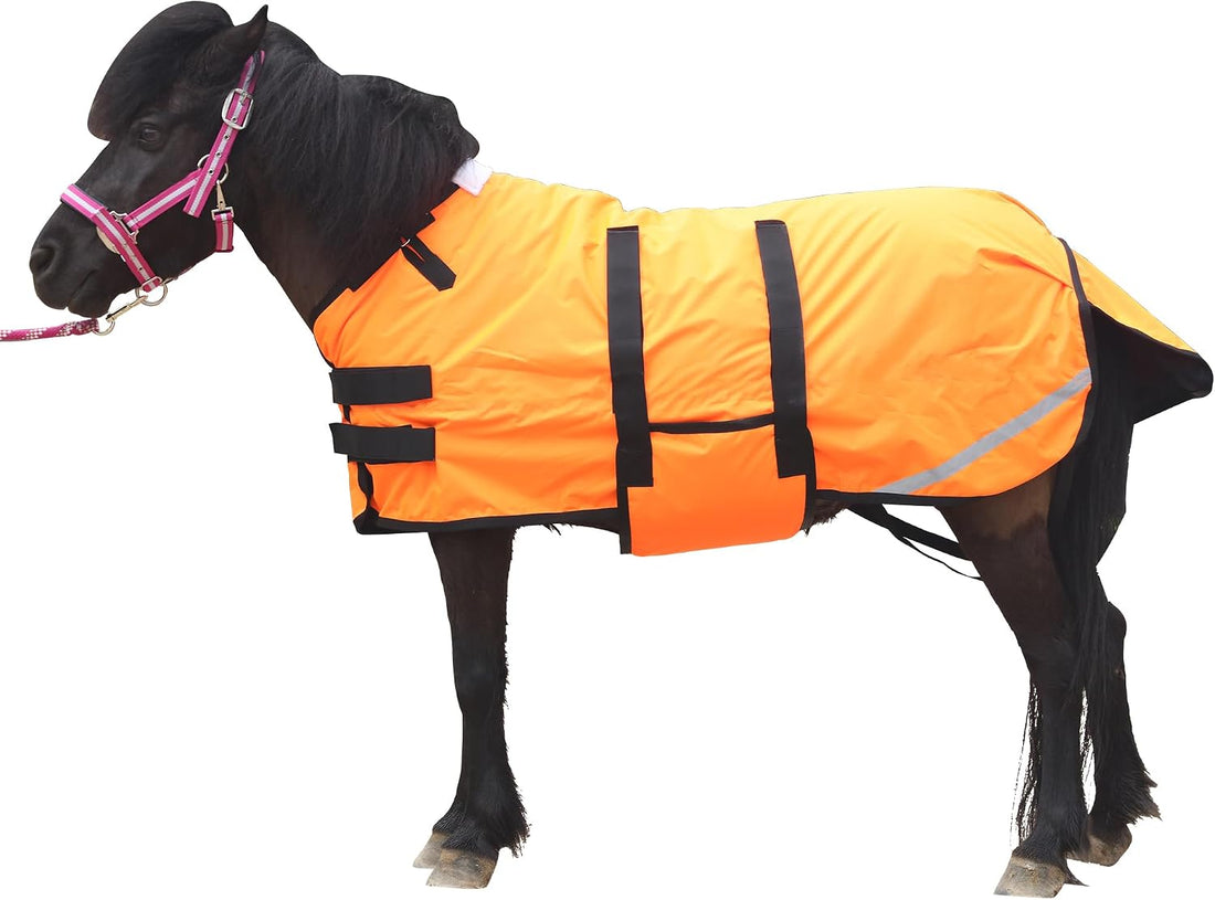 300D Foal/Mini/Pony Horse Blanket, 150g Waterproof Winter Turnout