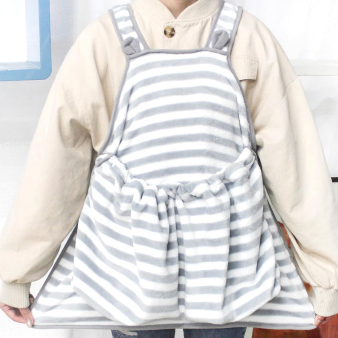 Ferret Sling Carrier - Fleece Small Pet Carrier Bag Soft Breathable