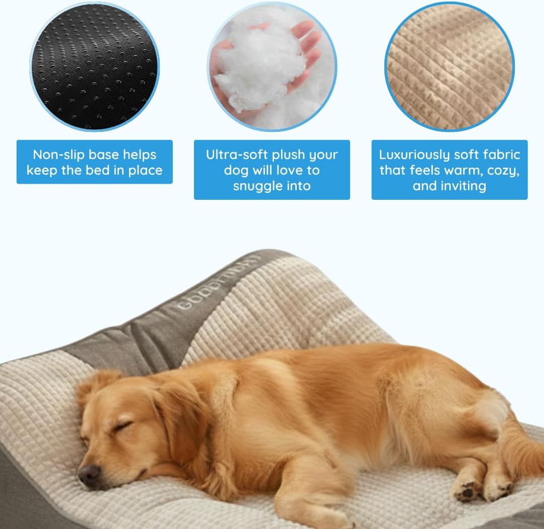 MRFLUFFYFRIEND™ Calming Dog Cushion Bed