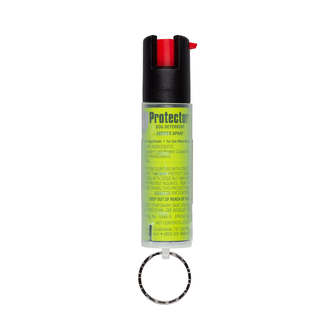 SABRE Protector Dog Spray with Key Ring, 14 Bursts, 12-Foot Range