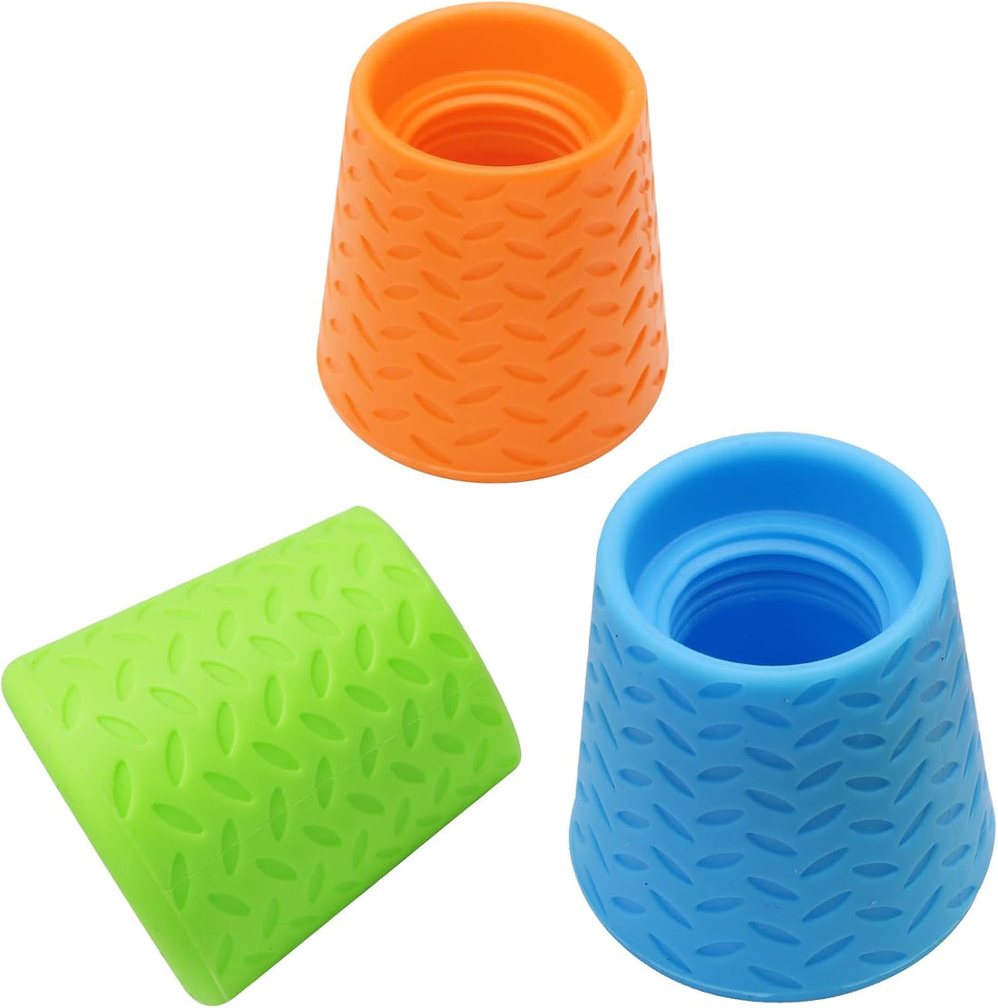 Portable Outdoor Shower for Dogs, 3 Pack, Blue/Green/Orange