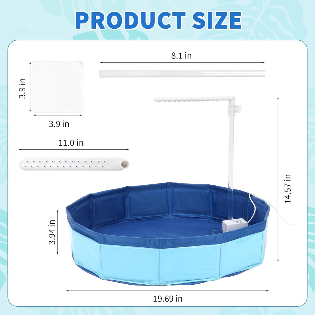 SKARUS Electric Bearded Dragon Bathtub