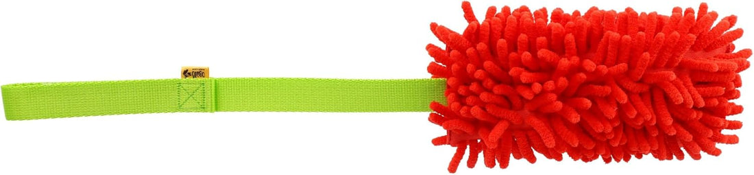 Dingo tug Toy with Handles, Microfiber, Color May Vary 23 in