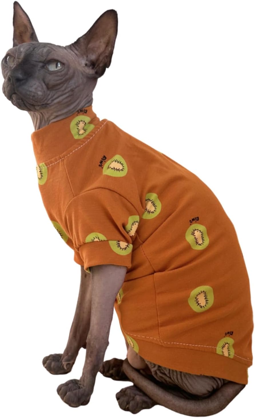 Limited Edition Sphynx Cat T-Shirts Elastic Hairless Cat Sweatshirt