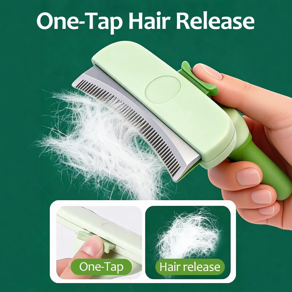 Deshedding tool for dog,Cat brush for shedding,Undercoat rake