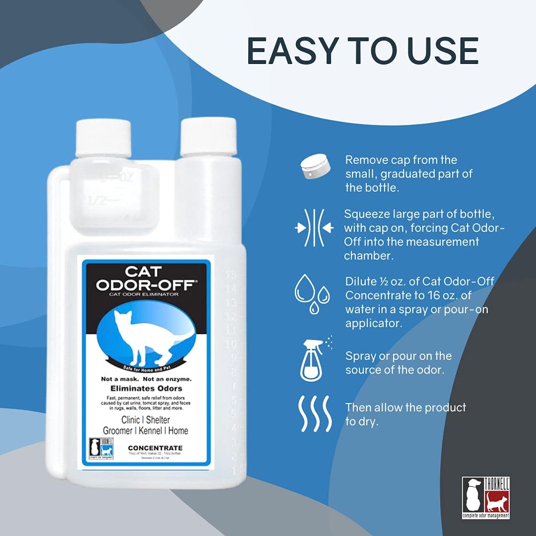 Odorcide Cat Odor-Off Concentrate, 16 oz