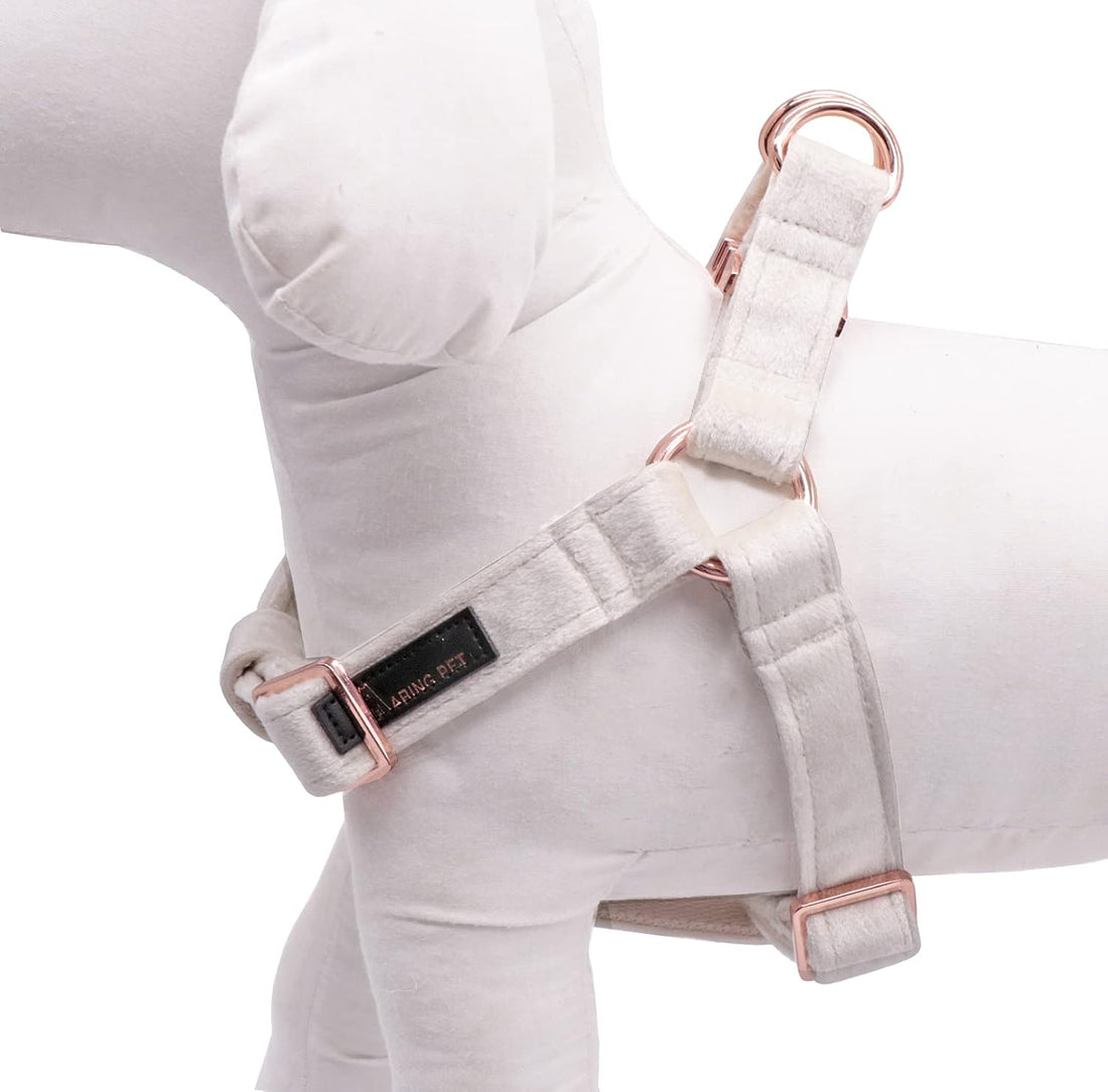 ARING PET Dog Halter Harness, Velvet Dog Harness