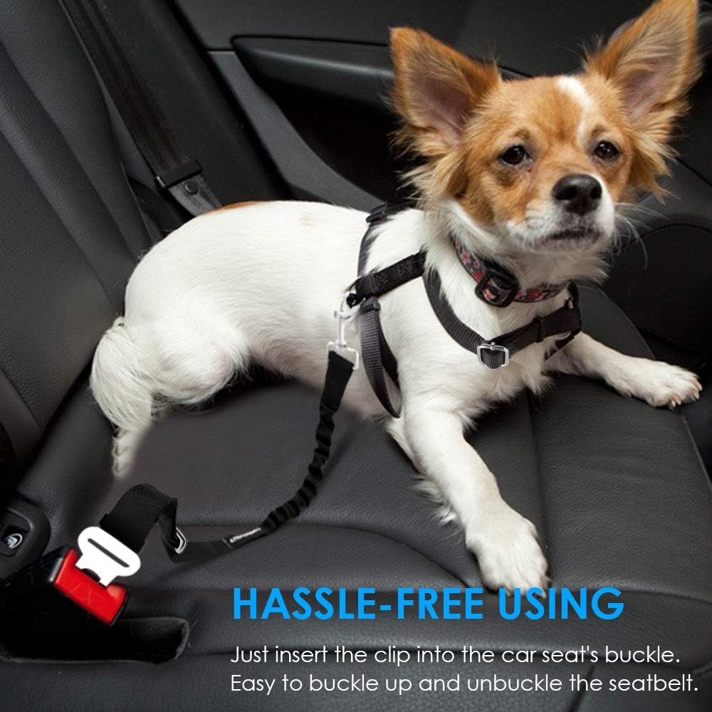 URPOWER 2 Pack Dog Seat Belt