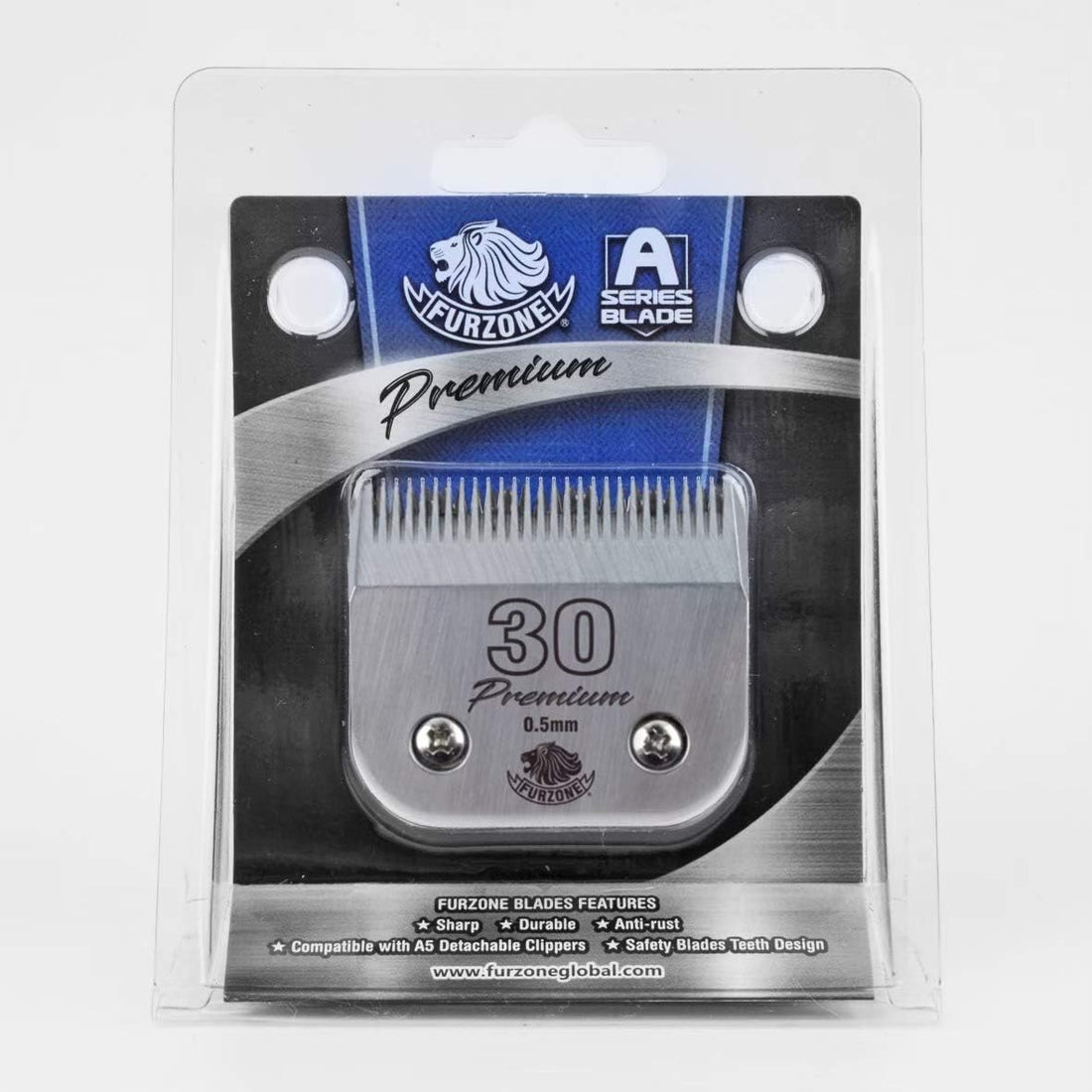 FURZONE 30 Blades for Dog Grooming, 1/50"