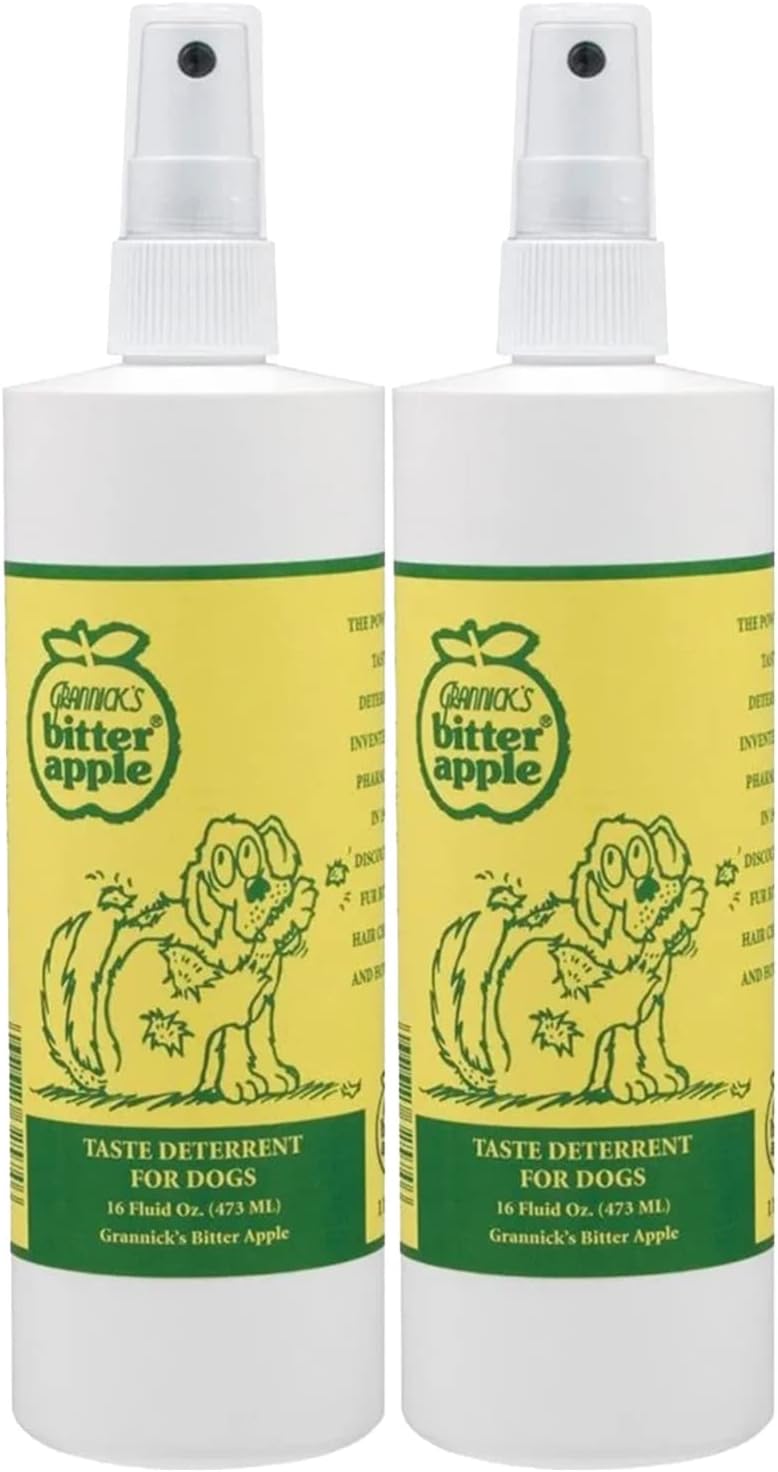 Grannicks Bitter Apple 8oz w/Sprayer-2 pack