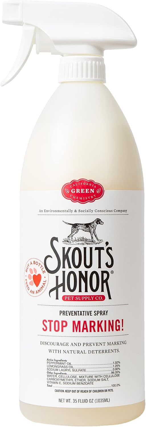 SKOUT'S HONOR Super Sour! Anti Chew Spray for Dogs and Puppies, 8 oz