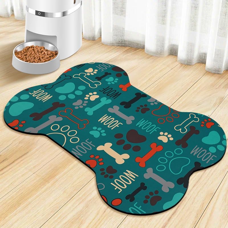 Dog Food Mats for Floors Waterproof