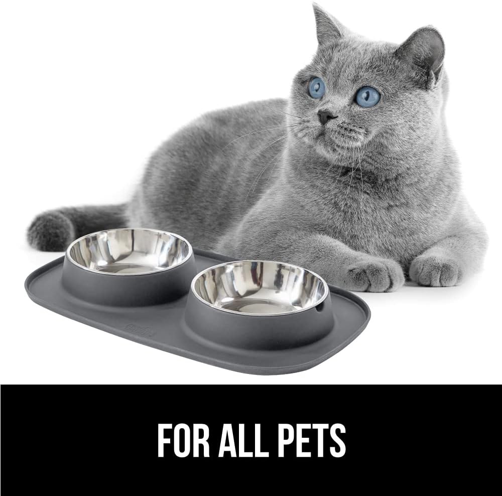 GORILLA GRIP Feeding Mat Bowl Set