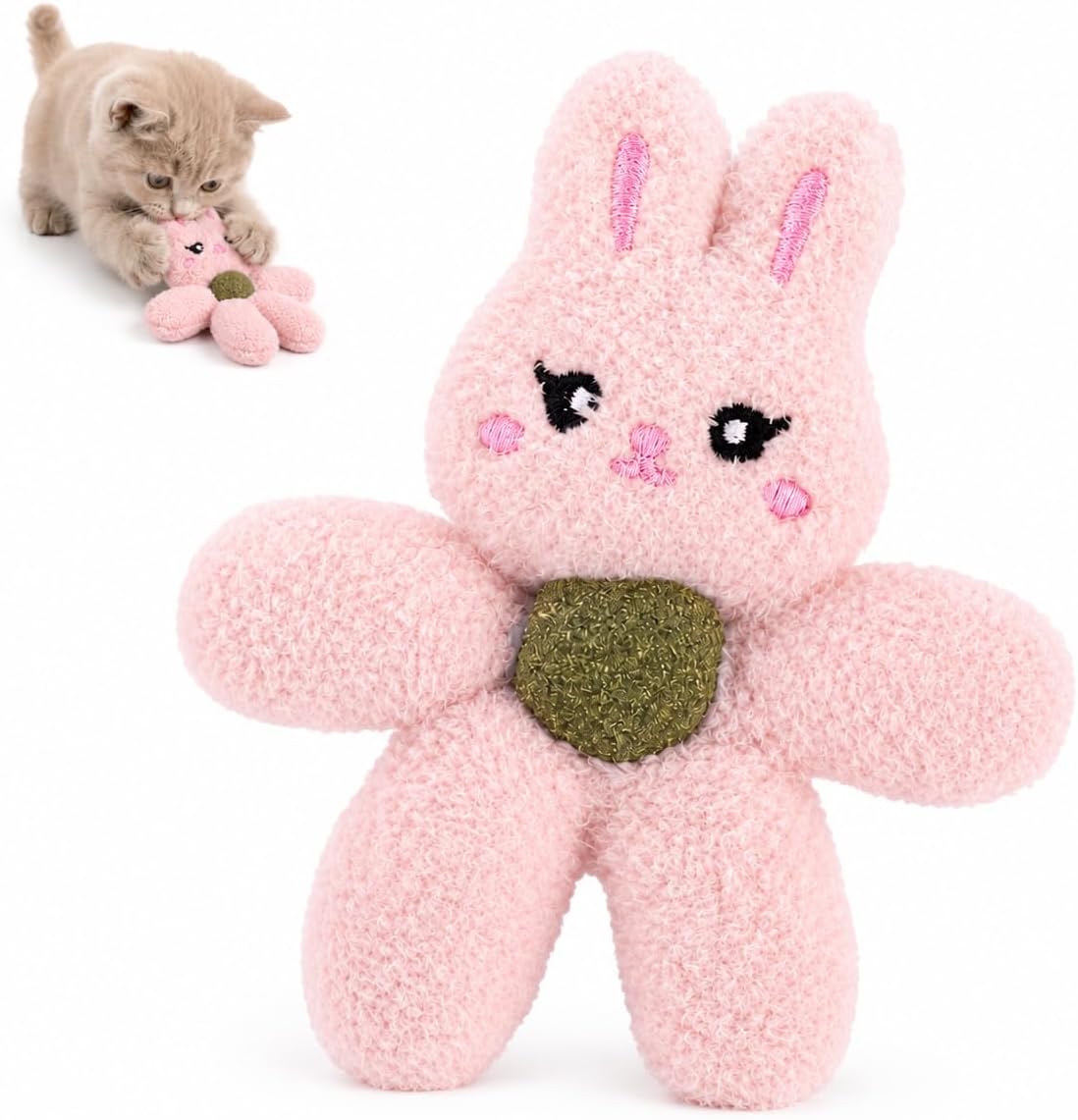 Plush Catnip Toys for Indoor Cats