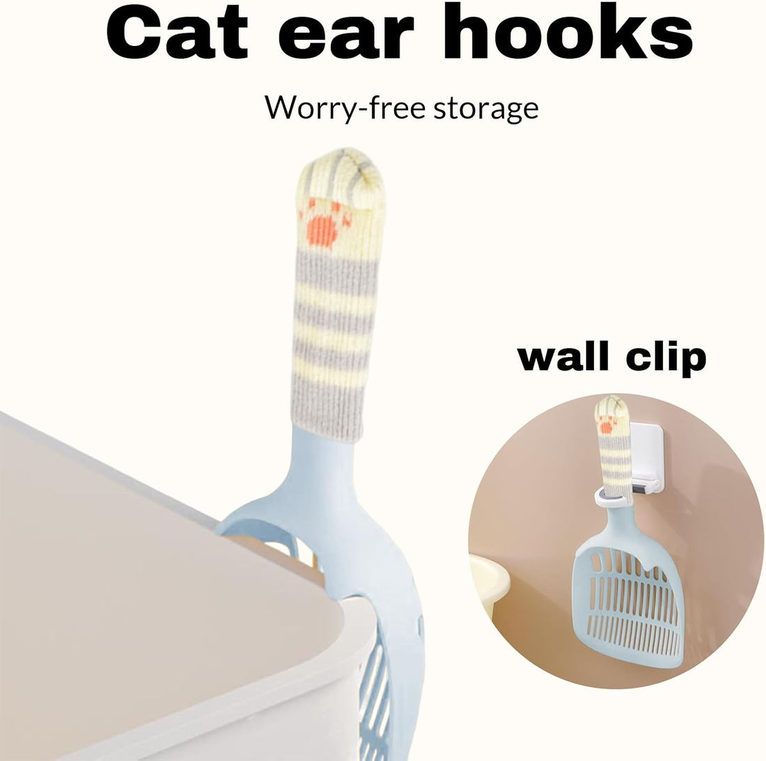 Cat Litter Scoop, Kitty Litter Scoop, Cat and Dog Poop Collector
