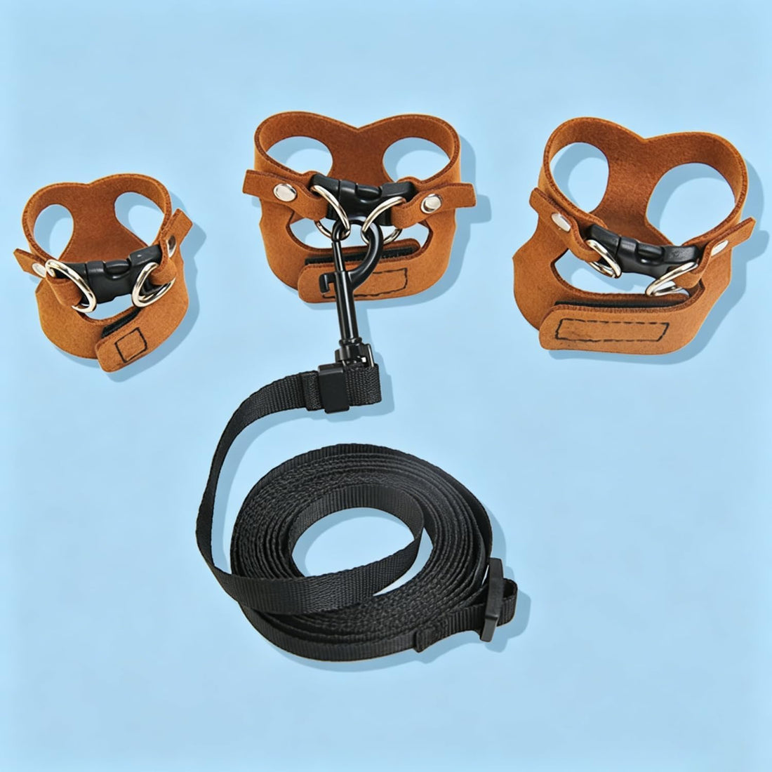 Soft Adjustable Bearded Dragon Harness with Leash