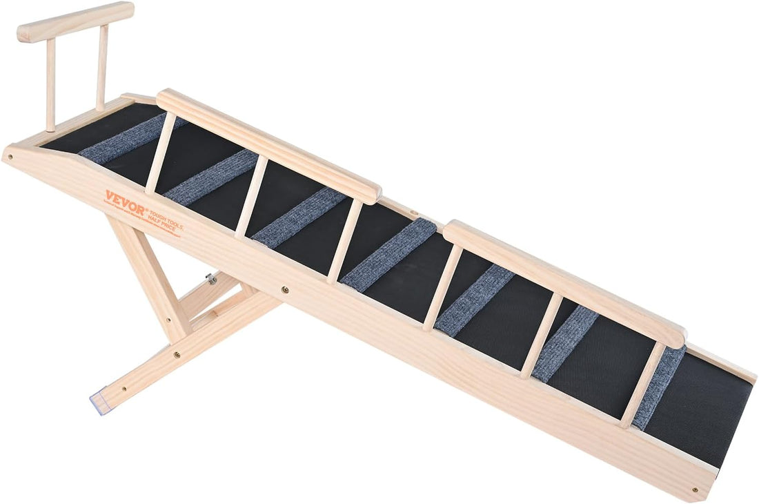 VEVOR Dog Ramp, Folding Pet Ramp for Bed