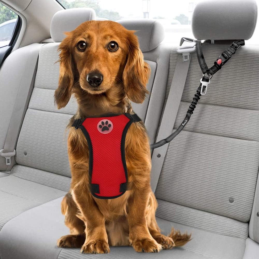SlowTon Dog Seat Belt for Car