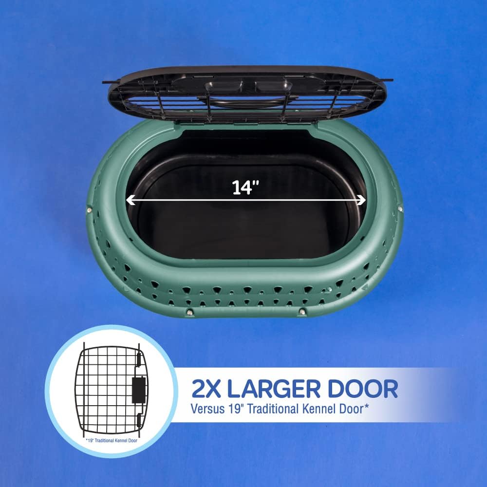 Petmate Plastic Pet Kennel for Cats & Small Dogs