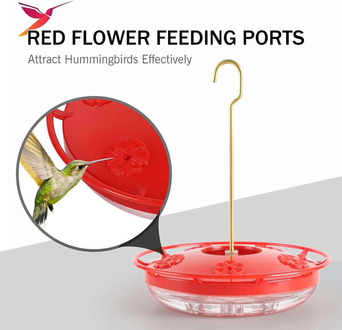 eWonLife Hummingbird Feeders for Outdoors