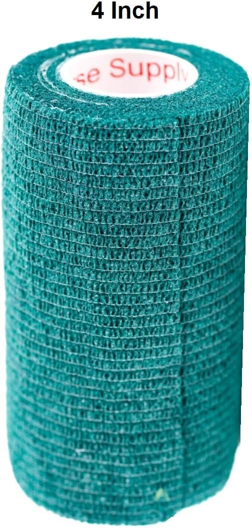 2 Pack Premium Vet Wrap - Self Adhesive Bandage Wrap & Athletic Tape