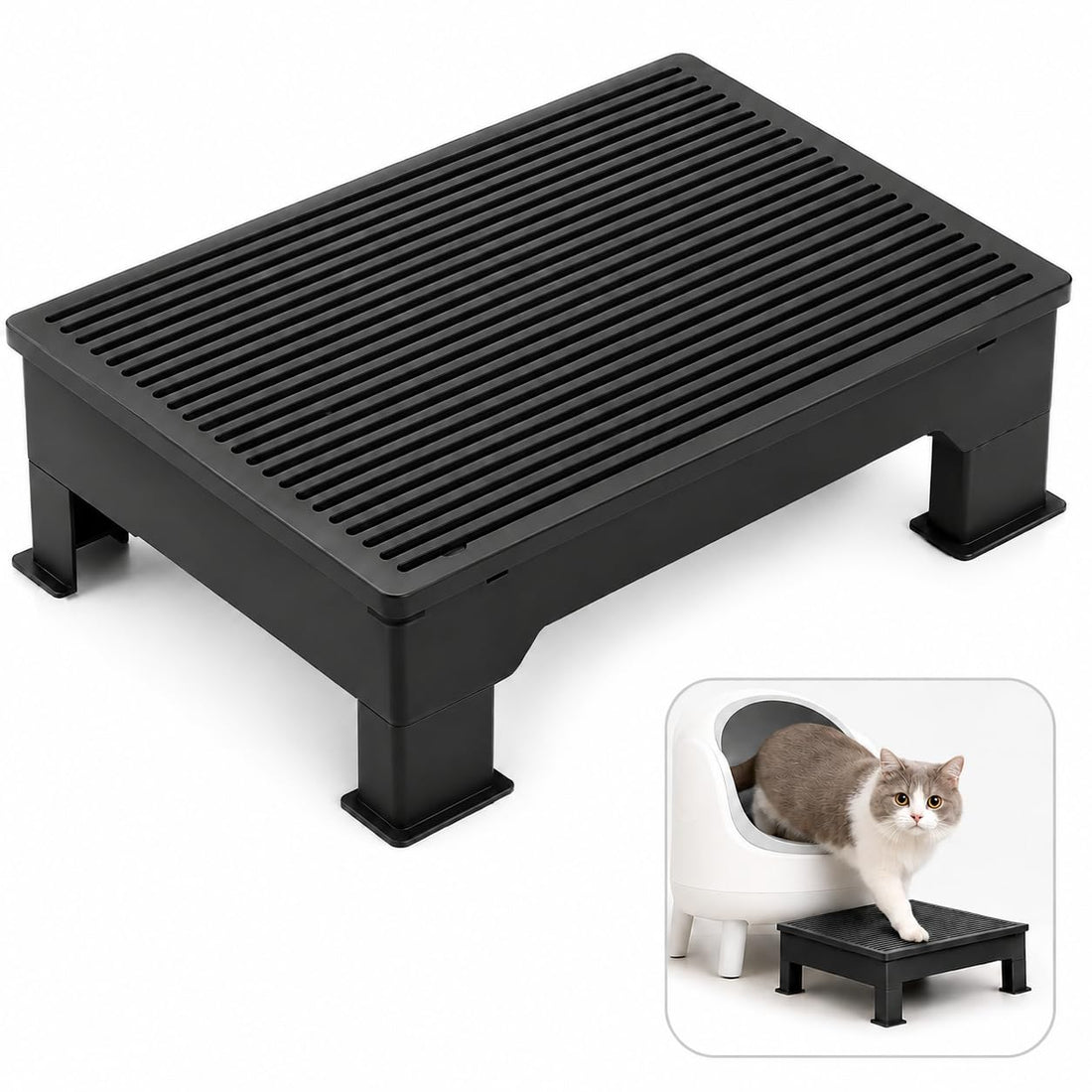 Litter Box Step for Automatic Litter Boxes