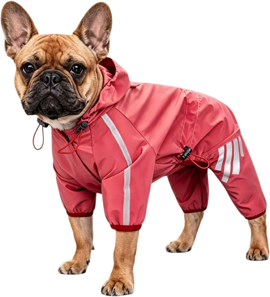 Dog Raincoat,Waterproof Dog Rain Jacket Reflective Full Body