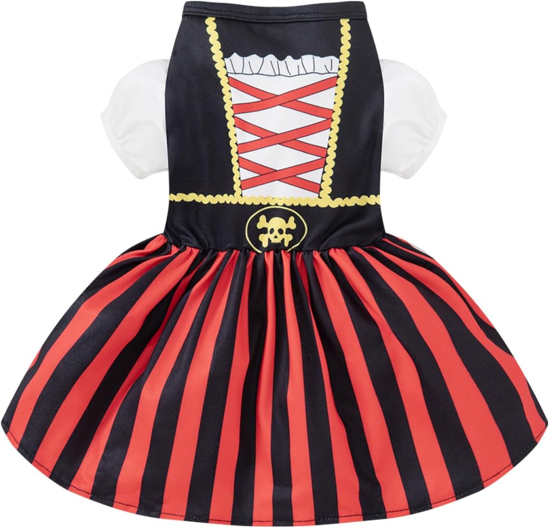 Dog Pirate Costume Halloween Dress