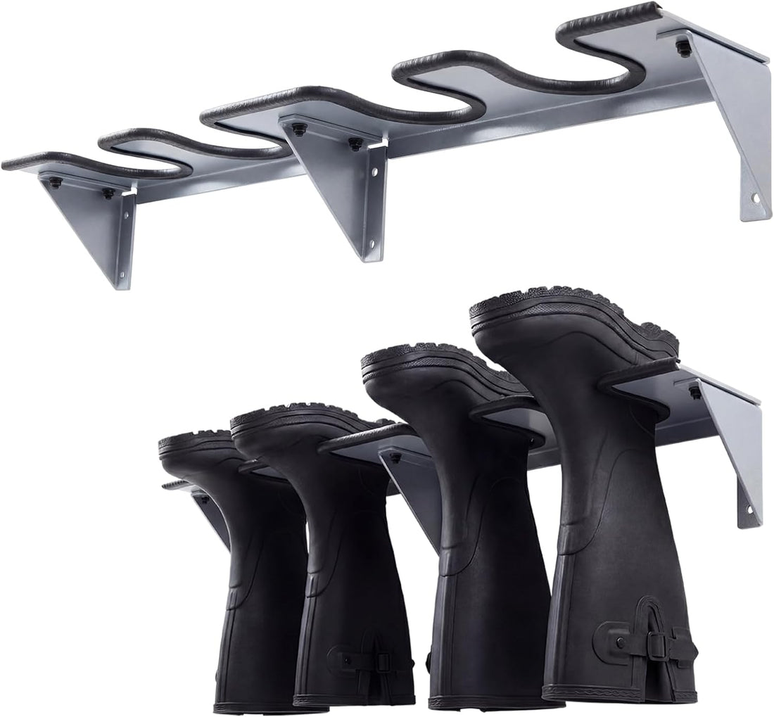 Zonon Wader Hanger Steel Boot Hanger Wall Mount