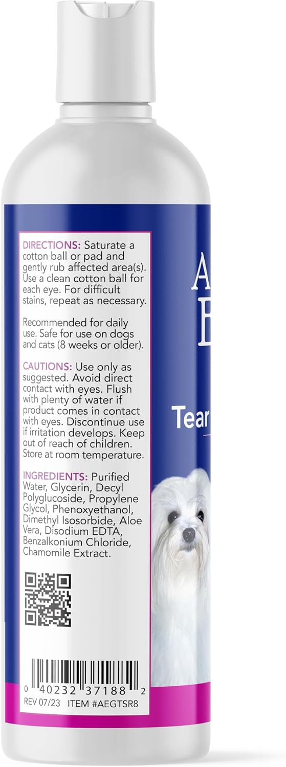 Angels' Eyes Tear Stain Remover Solution for Dogs, 8 fl oz