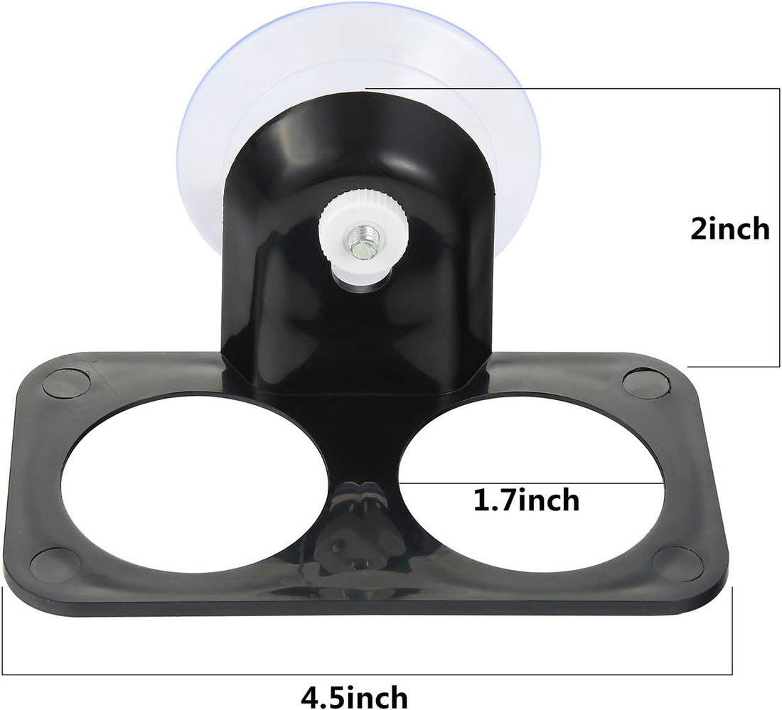 SLSON Gecko Feeder Ledge Acrylic Improved Suction Cup Reptile Feeder