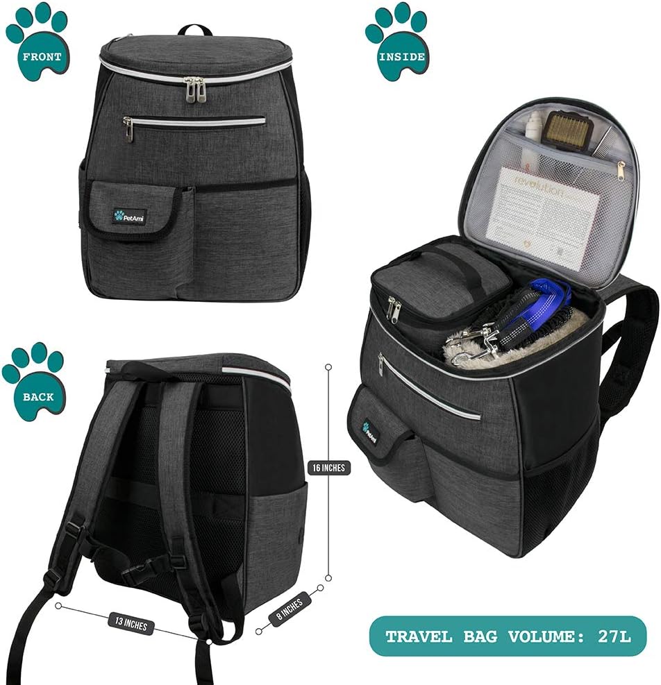 PetAmi Dog Travel Bag Backpack