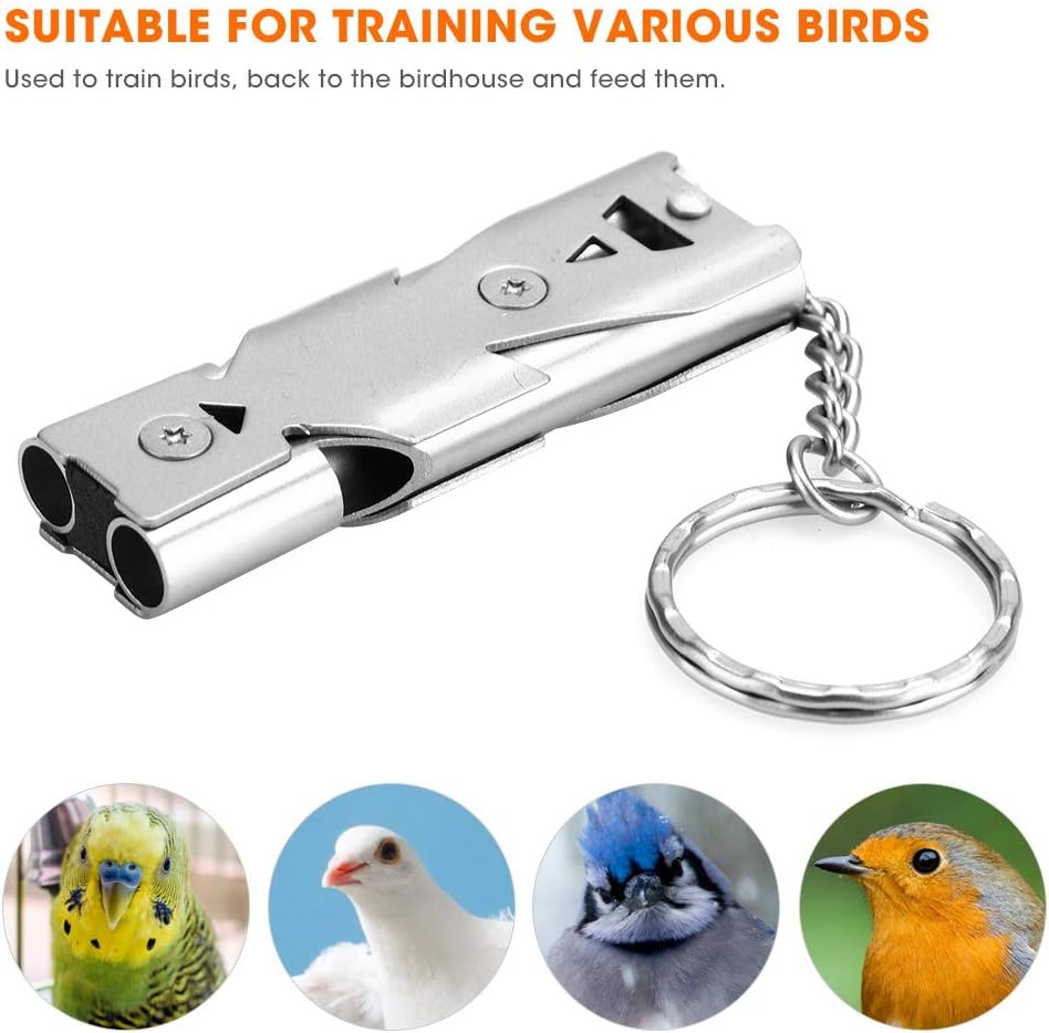 Gonetre Parrot Training Ultrasonic Whistle Pigeon Training Whistle