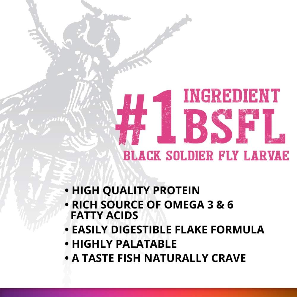 Fluval Bug Bites Color Enhancing Fish Food for Tropical Fish, 3.17oz