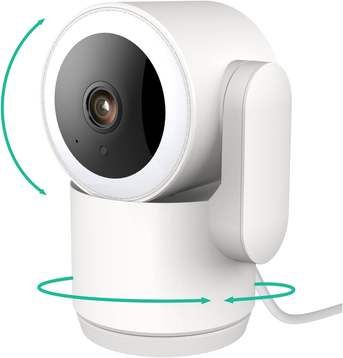 Luna 2K Indoor Camera for Home Security, Dual-Band WiFi 360° Pan-Tilt