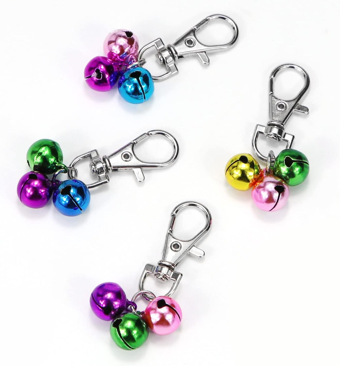 Wontee Cat Collar Bells Loud Dog Bell Training Charm Pendants for Pet